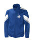 Men's Royal Los Angeles Dodgers Earned Run Full-Zip Jacket