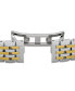 ფოტო #4 პროდუქტის Florence Men's Gold-Tone Stainless Steel Bracelet Watch 30mm