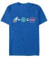 ფოტო #1 პროდუქტის NASA Men's Emoji Story Short Sleeve T-Shirt