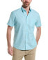 Фото #1 товара Brooks Brothers Oxford Shirt Men's Blue S