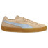 Фото #1 товара Puma Maison Kitsune X Suede Lace Up Mens Beige Sneakers Casual Shoes 381270-01