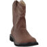 Фото #3 товара Roper Chunk Rider Embroidery Round Toe Cowboy Womens Brown Casual Boots 09-021-