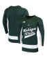 Фото #1 товара Men's Green Michigan State Spartans Replica College Hockey Jersey