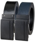 Фото #6 товара Men's Reversible Compression Buckle Belt, Created for Macy's