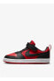 Фото #1 товара Кроссовки Nike Детские унисекс Красно-черные Court Borough Low Ps для прогулок