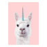 Leinwandbild Alpaca Unicorn