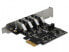 Фото #3 товара Delock 90304 - PCIe - USB 3.2 Gen 1 (3.1 Gen 1) - Low-profile - PCIe 2.0 - Green - China
