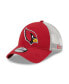 Men's Cardinal, Natural Arizona Cardinals Loyal 9TWENTY Trucker Hat