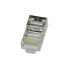 Фото #1 товара Коннектор RJ45 LogiLink MP0003 100 штук Серебристый