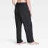 Фото #3 товара Women's Woven High-Rise Straight Leg Pants - All In Motion Black XS