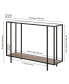 Фото #4 товара Vireo Accent Table with Shelf, 42" x 12"