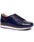 ფოტო #1 პროდუქტის Men's Barack Leather Casual Fashion Sneaker