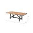 Фото #3 товара Macey 84" Dining Table