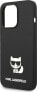 Karl Lagerfeld Etui Karl Lagerfeld do iPhone 14 Pro 6,1" hardcase czarny/black Silicone Choupette Body