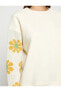 Толстовка Koton Floral Knit 	Polarized Inside