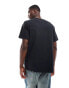 Levi's t-shirt with multi central logo in black