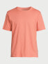 Фото #2 товара Free Assembly Men’s Everyday Cotton Tee with Orange Short Sleeves Size XXL