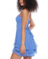 ფოტო #3 პროდუქტის Juniors' Tiered Chiffon Lace-Up-Back Dress