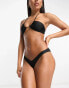 Фото #2 товара Miss Selfridge mix and match V shape bikini bottom in black