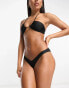 Фото #1 товара Miss Selfridge mix and match V shape bikini bottom in black