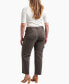 ფოტო #3 პროდუქტის Plus Size Suki Mid Rise Curvy Fit Straight Pants