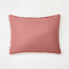 Фото #1 товара Комплект постельного белья Casaluna King Heavyweight Linen Blend Comforter Sham Rose