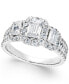 Фото #1 товара Кольцо Macy's Diamond Engagement (2 ct.)