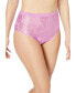 ფოტო #1 პროდუქტის Plus Size Lace Incontinence Brief 2-Pack