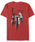 Фото #1 товара Men's Fear The Fett Short Sleeve Crew T-shirt