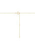 Фото #4 товара Macy's love Disc Sliding Pendant Necklace in 10k Gold, 16" + 2" extender