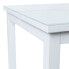 Dining Table Agnes 120 x 60 x 48,5 cm Aluminium