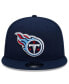 Men's Navy Tennessee Titans 2024 NFL Draft 9FIFTY Snapback Hat