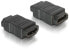 Delock HDMI Adapter - 19-p HDMI - 19-p HDMI - Black