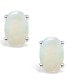 Opal (1/2 ct. t.w.) Stud Earrings in 14K Yellow Gold or 14K White Gold