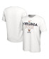 ფოტო #2 პროდუქტის Men's White Virginia Cavaliers On Court Bench T-shirt