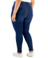 Фото #2 товара Trendy Plus Size Mid Rise Infinite Stretch Dawson Super-Skinny Jeans