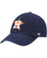 Фото #1 товара Boys Navy Houston Astros Team Logo Clean Up Adjustable Hat