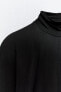 Turtleneck t-shirt