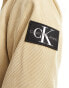 Фото #4 товара Calvin Klein Jeans regular fit corduroy shirt in beige