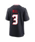 Фото #3 товара Men's Tank Dell Navy Houston Texans Game Jersey