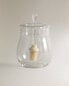 Borosilicate jar with brush