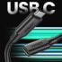 Фото #2 товара Przedłużacz kabla przewodu USB-C 100W 10Gb/s 1m czarny