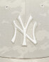 New Era New York Yankees tonal camo 9forty cap in beige