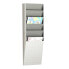 PAPERFLOW K500004 - Polystyrene - Grey - Matte - 6 shelves - Rectangle - 83 mm