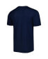 ფოტო #3 პროდუქტის Men's Navy, Red Atlanta Braves Badge T-shirt and Pants Sleep Set