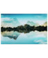 Фото #1 товара Quiet Waters Frameless Free Floating Tempered Glass Panel Graphic Wall Art, 32" x 48" x 0.2"