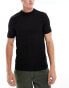 Фото #2 товара River Island 3 pack muscle fit t-shirts in black