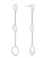 ფოტო #1 პროდუქტის Women's Stainless Steel Drop Earrings