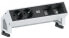 Фото #1 товара Bachmann 2x Schuko 2x Custom Modules RAL9010 - 2 AC outlet(s) - Type F - Aluminum - Plastic - Black,White - Aluminum - Plastic