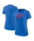 Women's Blue Barcelona Swoosh T-shirt